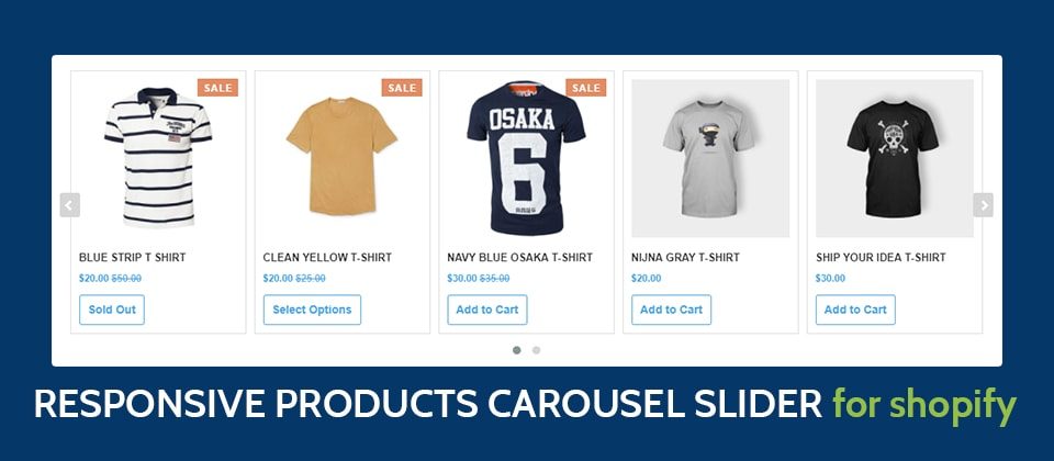 Shopify Product Carousel Slider